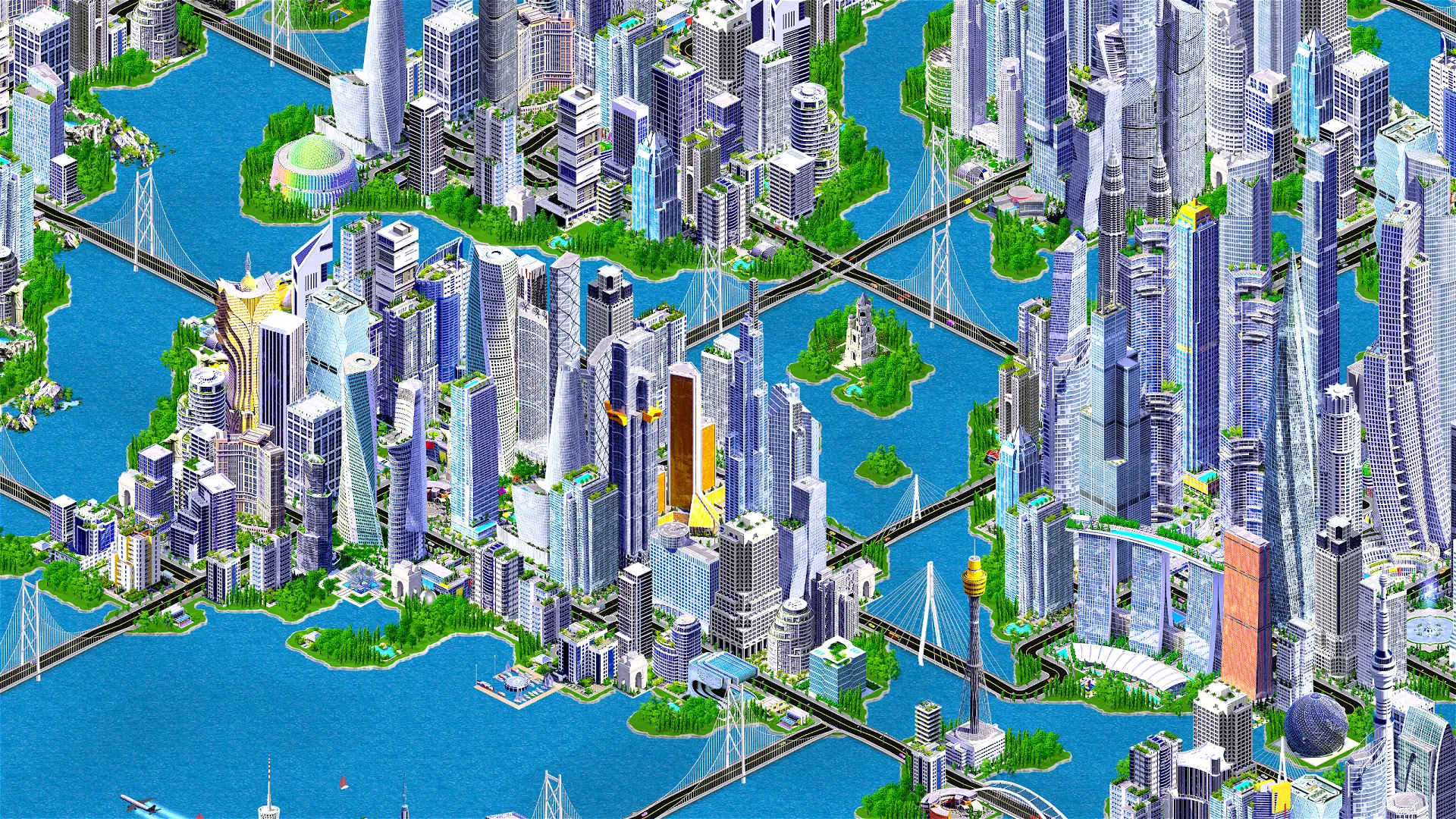 designer city building game